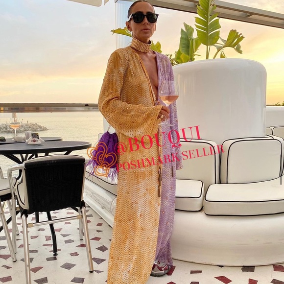 Zara Dresses & Skirts - BLOGGERS FAV ZARA MULTICOLORED SEQUIN MIDI DRESS